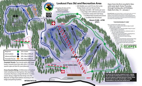 Lookout Pass - SkiMap.org