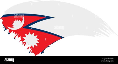 Nepal flag, vector illustration Stock Vector Image & Art - Alamy