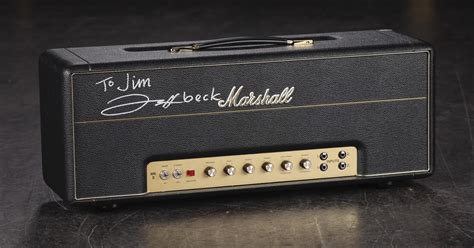 The History of the Legendary Marshall 100-watt "Plexi" Head