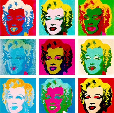 Painting of Andy Warhol Colorful heads wallpapers and images ...