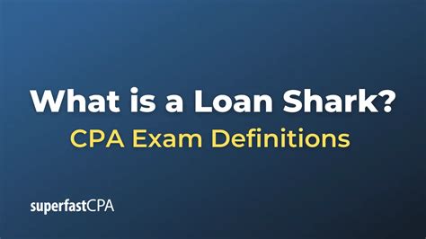 What is a Loan Shark?