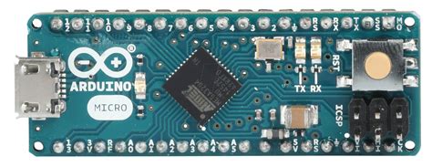 ARDUINO MICRO: Arduino Micro, ATmega32U4, micro USB at reichelt elektronik