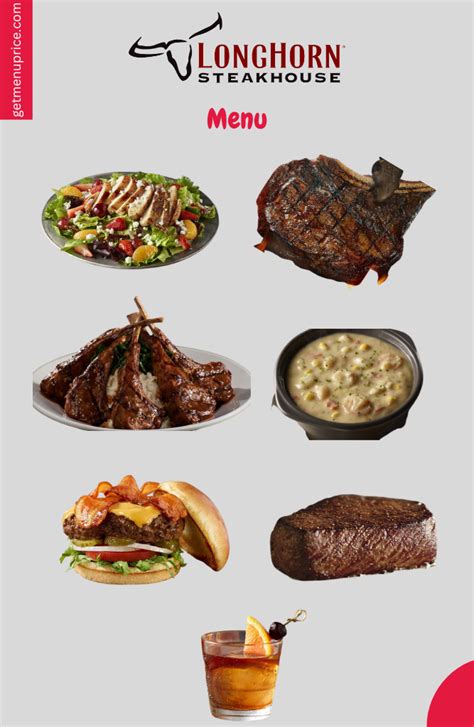 LongHorn Steakhouse Menu Price USA [Updated July 2024]