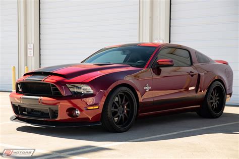 Red Ford Mustang Shelby Gt500 Super Snake | Images and Photos finder