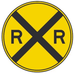 Railroad Crossing Advance Warning Signs - USA Traffic Signs