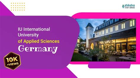 Study at IU International University of Applied Sciences, Germany ...