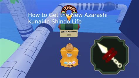 *NEW* How To Get The Azarashi Kunai In Shindo Life (Ghost Azarashi Boss ...