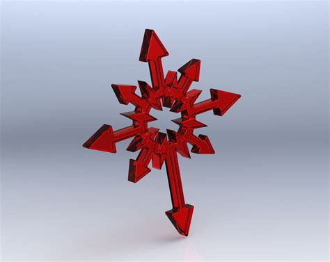 Free STL file The Mark of Chaos (Warhammer 40k)・3D printer model to ...