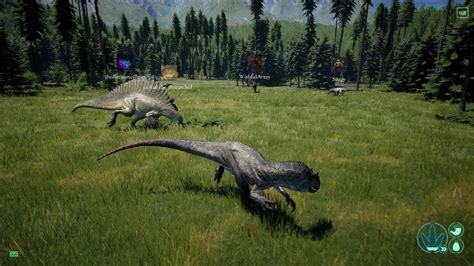 The Isle: Legacy, Hunting the Spinosaurus with an Allosaurus pack - YouTube