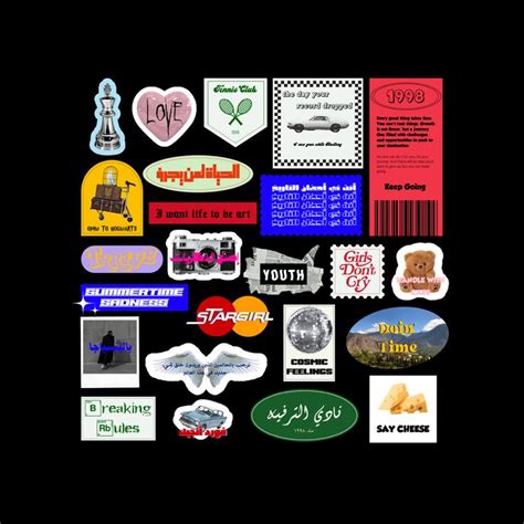 Y2k stickers | Funny laptop stickers, Ipad case stickers, Collage phone ...