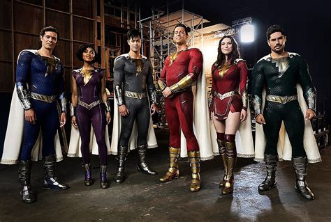 First Official ‘Shazam 2’ Photo Reveals Cast’s New Costumes