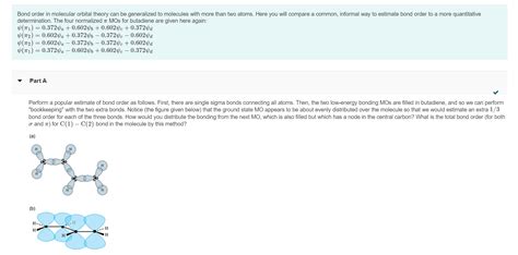 Solved Bond order in molecular orbital theory can be | Chegg.com