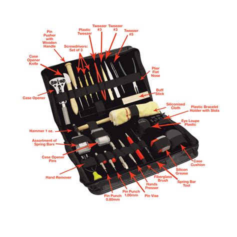 Watch Repair Deluxe Watch Tool Set