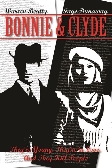 Bonnie & Clyde Movie Poster | 11"x17", Illustrator based des… | Flickr