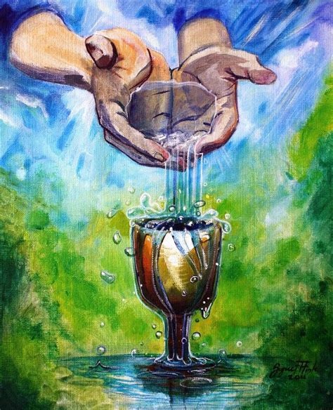 my cup overflows. by Signeflinkart on DeviantArt | Prophetic art ...