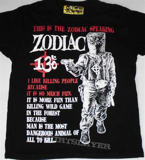 Balzac - Zodiac Killer T-Shirt | TShirtSlayer TShirt and BattleJacket ...