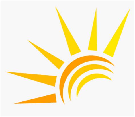 Free Png Download Sun Rays Logo Png Images Background - Clipart Sun ...