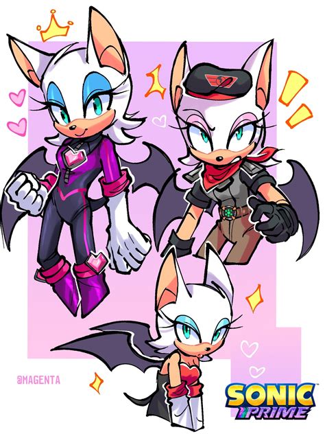 Sonic Boom Rouge The Bat Redesign