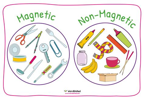 Magnetic or Non-Magnetic Sorting Activity - WordUnited