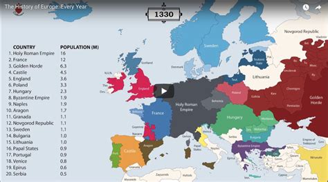 Evolution Of Europe Europe Map Historical Maps European History ...