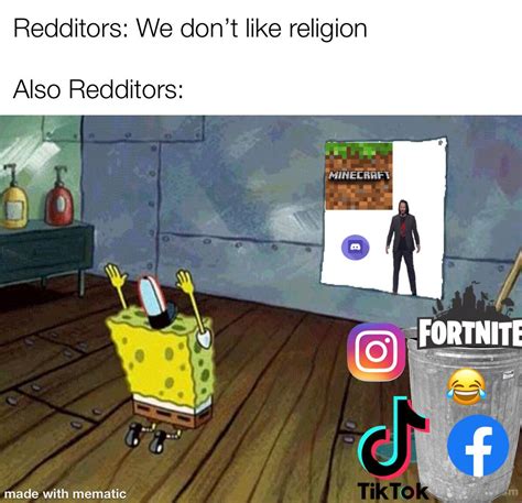 Redditors We dont like religion Also Redditors... - Memegine