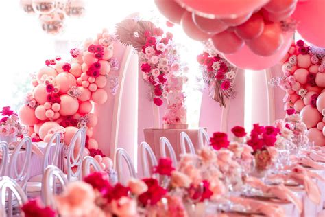 Pink Party Design Inspiration with Epic Balloon Decor - Perfete