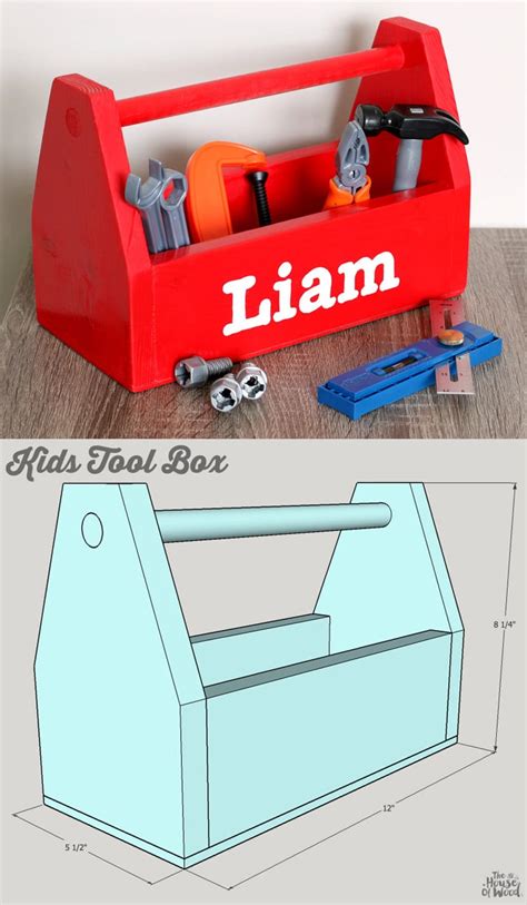 Building tool box for kids