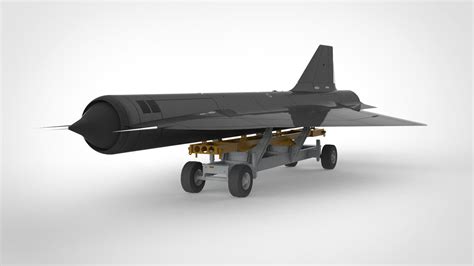 Lockheed D-21 3D Model by Chtazi