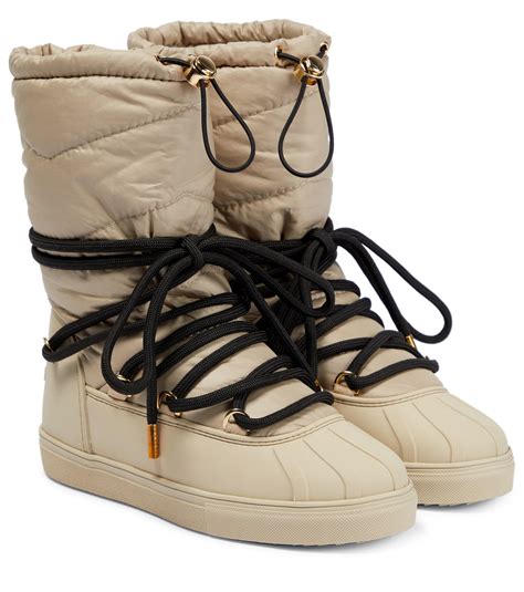 Inuikii Padded Snow Boots in Natural | Lyst