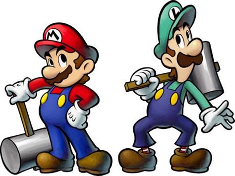 Mario & Luigi: Bowsers inside story (DS) Artwork including enemies ...