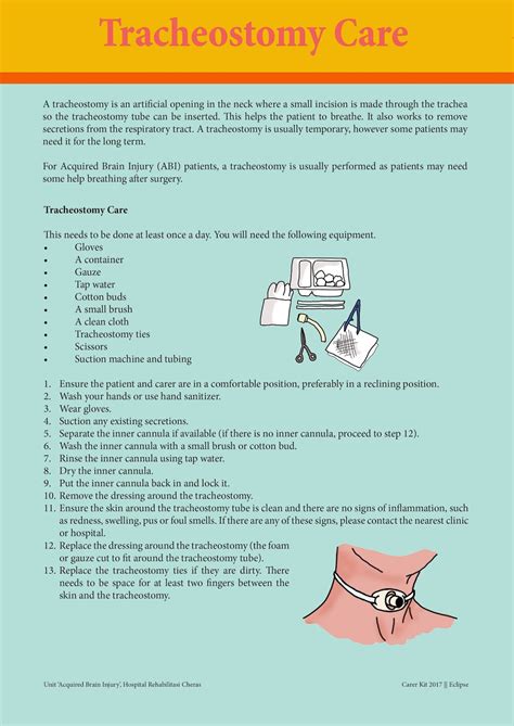 Carer Training Information: Tracheostomy Care