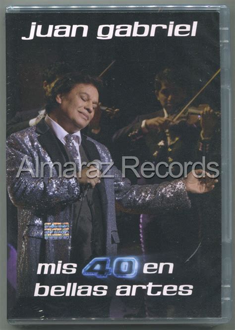 Juan Gabriel Mis 40 En Bellas Artes DVD