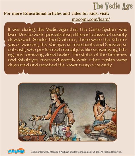 The Vedic Age in India - History – Mocomi.com