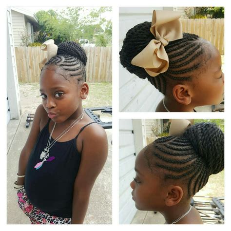 9+ Outstanding Braided Bun Hairstyles Kids