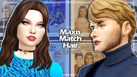 15 CC Creators You Should Check Out If You Love Maxis Match Hair ...