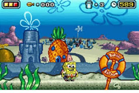 Spongebob Squarepants Gameboy Game