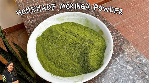 How to make Moringa Powder at Home-How to use it-Moringa Powder Recipes ...