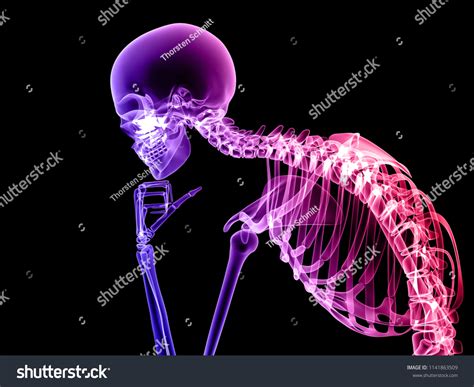 X Ray Human Body 3d Render Stock Illustration 1141863509 | Shutterstock