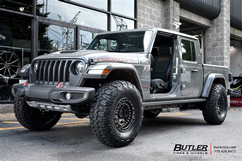 Jeep Gladiator with 17in Black Rhino Carbine Wheels exclusively from ...