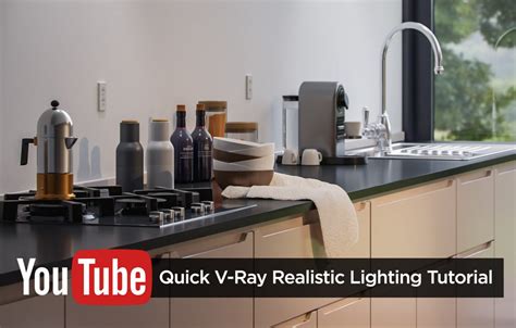 Quick V-Ray Realistic Lighting Tutorial for 3d Interior Scenes inside ...