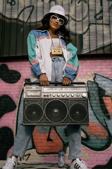 Retro Old School Hip Hop photo shoot with model Yary Vega. Waterbury ...