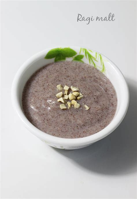 Ragi malt | Ragi porridge or java | Ragi recipes