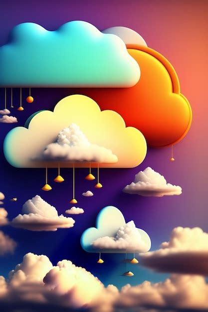 Premium AI Image | cloud art