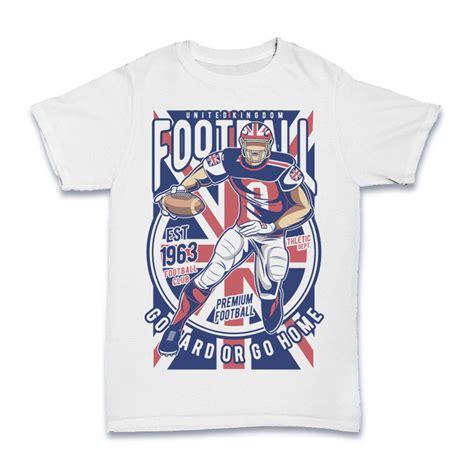 UK Football T-shirt design | Tshirt-Factory