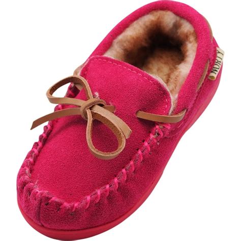 NORTY - NORTY Toddler Boys Girls Unisex Suede Leather Moccasin Slip on ...