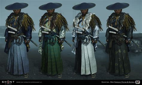 ArtStation - GHOST OF TSUSHIMA - Jin Kensei Armor, Eunhye Lee | Ghost ...