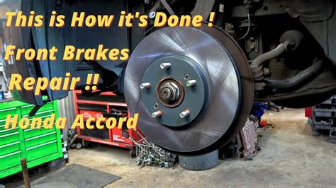 Honda Accord : The Easiest Way to Replace Front Brake Pads and Brake ...