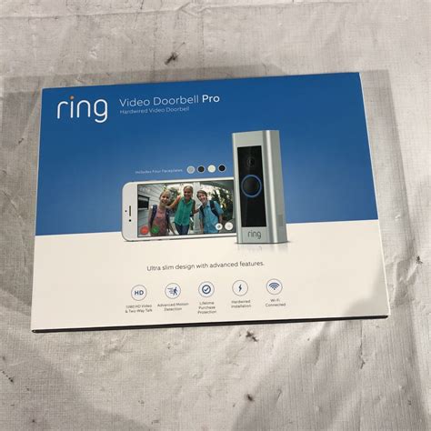 Ring Video Doorbell Pro New - Upgraded w/added security features ...