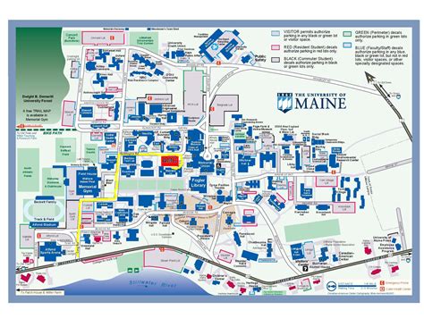 Umaine Campus Map - CYNDIIMENNA