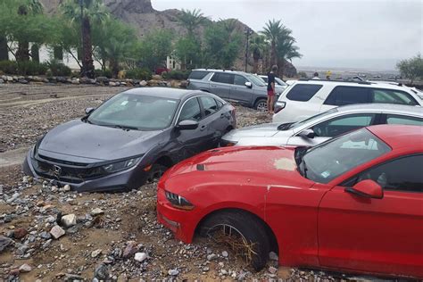 'Unprecedented' rain, flooding shuts Death Valley National Park - Los ...